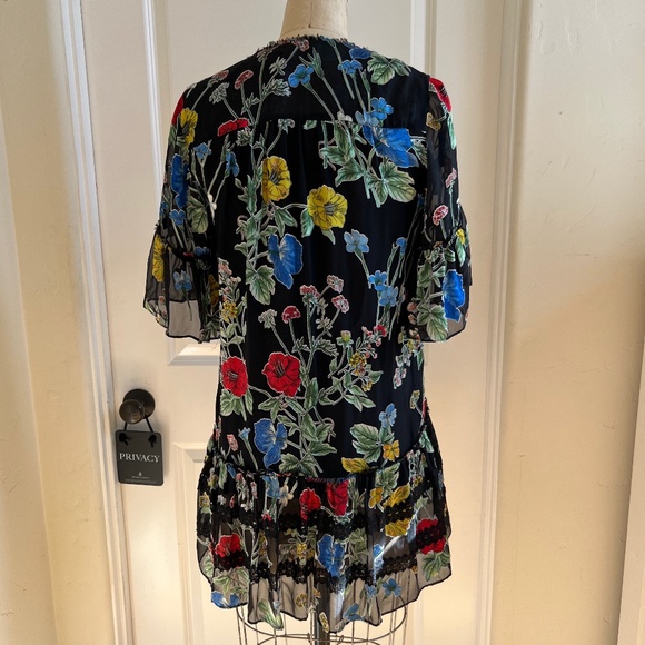 Alice and Olivia Chiffon Mini Dress - Picture 4 of 5